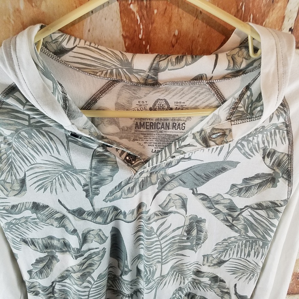 AMERICAN RAG MEN'S HOODIE SIZE L